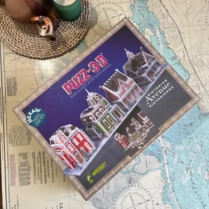 Vintage NIB Victorian Avenue Puzz 3D Puzzle - Picture 1 of 6