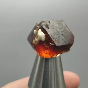 Natural Reddish Brown Cubic Andradite Garnet Crystal From Pakistan, 23 Grams - Picture 1 of 12