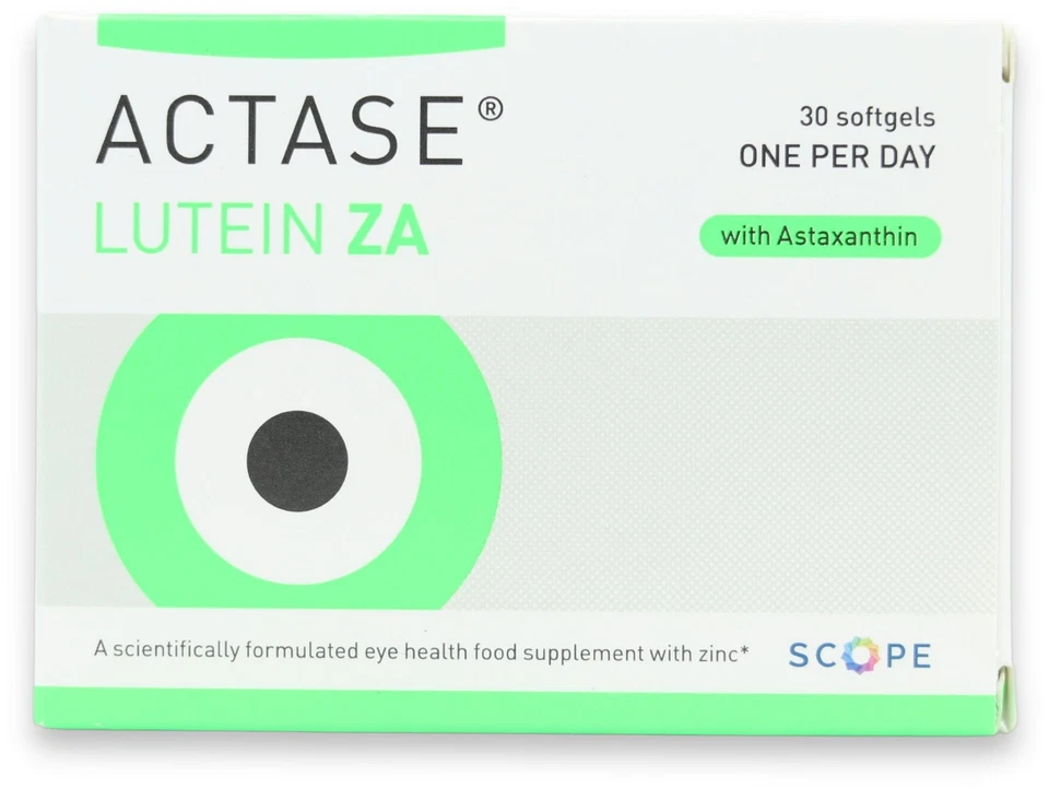 SCOPE Actase Lutein ZA 30 Softgels X 1