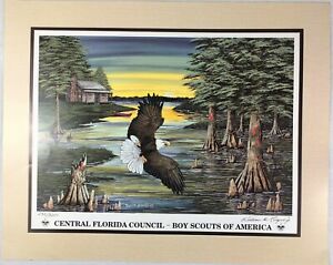 William Rodgers Boy Scouts of America Eagle Print BSA Signed Numbered 232/3200