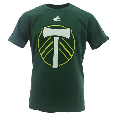 MLS Adidas Apparel Portland Timbers Kids Youth Size Official Shirt New With Tags Cover