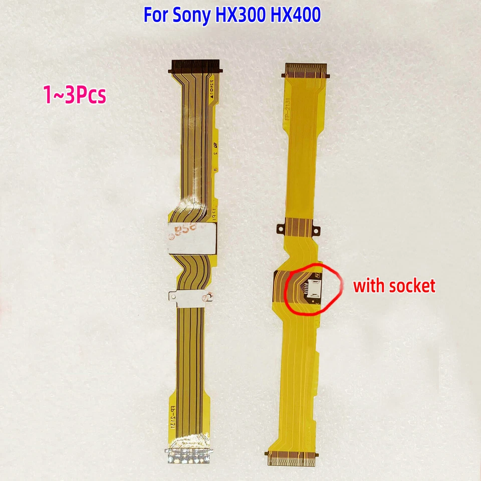 Cámara Pantalla LCD Bisagra Cable Flexible Cinta FPC para Sony DSC-HX300 HX400 Foto 1 de 1