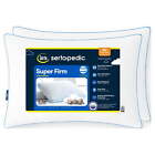 Set Of 2 Super Firm Bed Pillow, Standard/queen And King Size - White