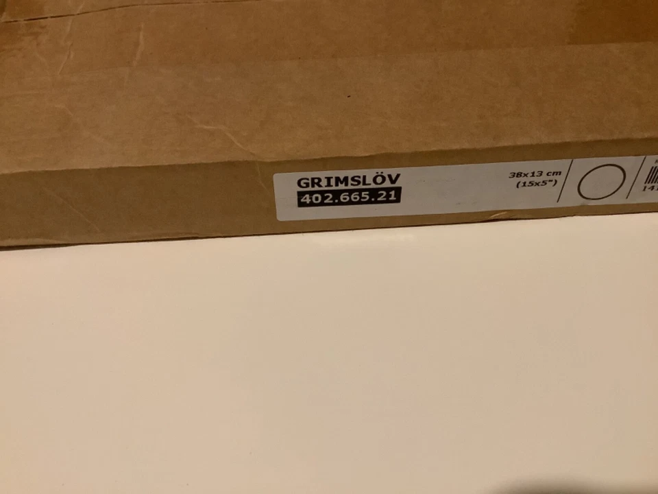 Ikea GRIMSLOV Drawer Front Off White 15" " Kitchen Cabinet 402.665.21