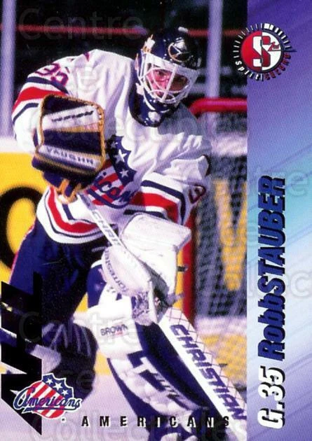 1995-96 Rochester Americans #19 Robb Stauber - Image 1 of 1