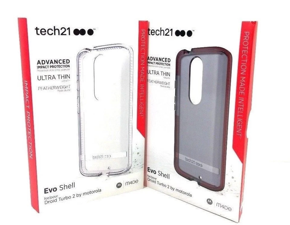 Tech21 Evo Shell Ultra Thin Shock Absorbing Case for Motorola Droid Turbo 2  - Image 1 of 3