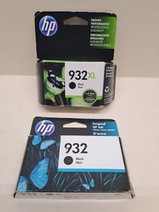 HP 932XL 932 Black Ink Cartridge CN053AN CN057AN Option 140 Exp 2017-2022 - Picture 1 of 3