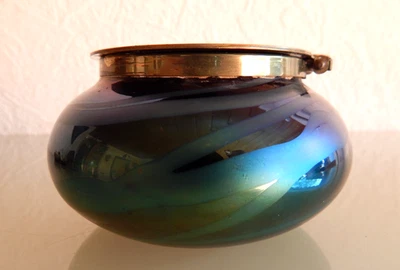 Deckeldose, Jugendstil, Böhmen um 1900, Pallme-König, Kralik, Lötz - Bild 1 von 4