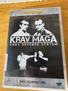 Krav Maga Krav Defense System DVD Grundtechniken Prüfung Weißer & Gelber Gürtel - Foto 1 di 1