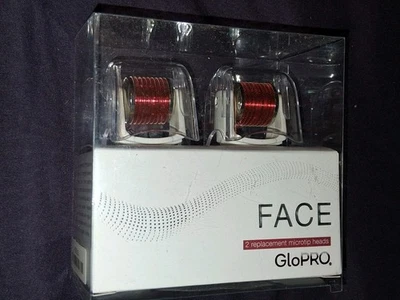 2 Pack GloPro Face Replacement Microtip Heads NIB . - Image 1 of 2