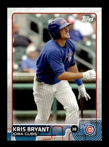 2015 Topps Pro Debut #1b Kris Bryant Bat seen in bottom right - Picture 1 of 2
