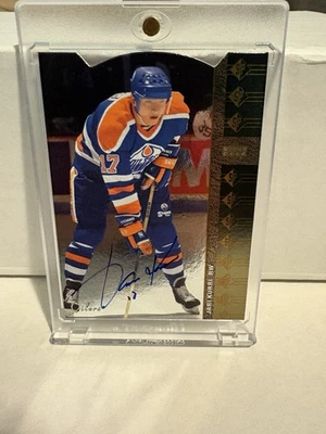2012-13 SP Authentic Jari Kurri Retro Die-Cut Auto - Image 1 of 2