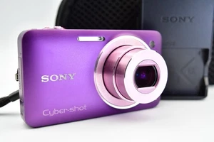 ⏯️[Near Mint] Sony Cyber Shot DSC-WX5 Digital Camera Purple Japanese Only - Picture 1 of 16