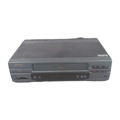 Funai F2840L VCR VHS Reproductor Video Cassette Grabadora 4 Cabezales Sin Control Remoto - PROBADO - Foto 1 de 4