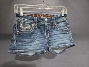 Rock Revival Stretch Sherry Shorts Size 26 - Picture 1 of 13