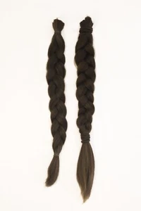 Europäisches Echthaar Schnitthaare/Rohhaare dunkelblond mind.100 Gr 35-40cm - Bild 1 von 1