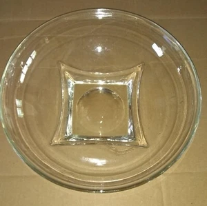 Clear Glass Serving Bowl - 10 1/2 inches - Picture 1 of 4