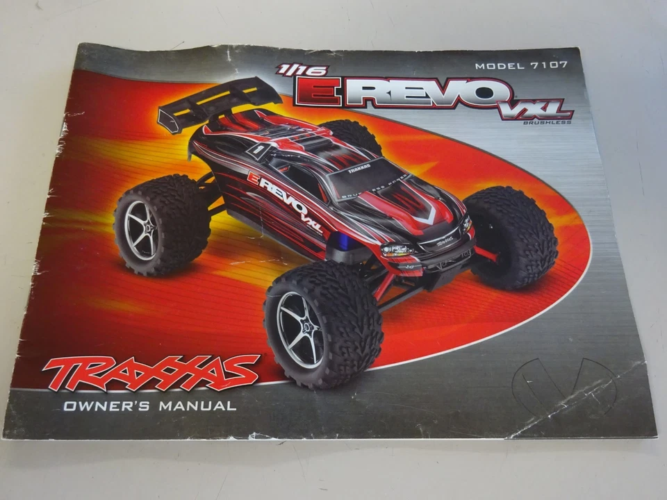 Manual Traxxas E-Revo VXL 1/16 7107 Foto 1 de 1