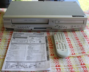 Sylvania DVC840G VCR DVD Recorder Player Combo WITH Remote & Manual Works VHS - Picture 1 of 1