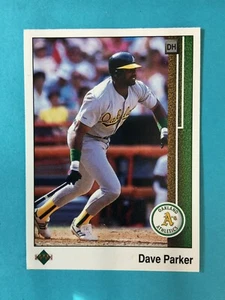1989 Upper Deck Set Break #605 DAVE PARKER * NM-MT or BETTER K11120419 - Picture 1 of 11