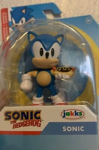 NEW Jakks Pacific Classic Sonic The Hedgehog with Chili Dog 2.5" Figure - Picture 1 of 3