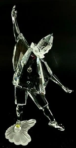 Estatuilla retirada de cristal austriaco pierrot de cristal austriaco Swarovski con caja - Imagen 1 de 3