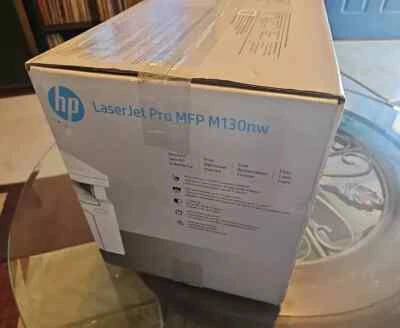 NEW SEALED HP LaserJet Pro Wireless Printer / Scanner / Copier MFP M130nw - Image 1 of 2
