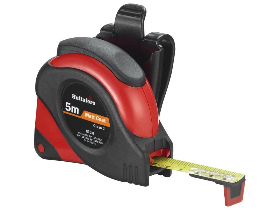 Fisco / Hultafors BT5M Big T Measure Tape 5m Rule METRIC Only 19mm Wide