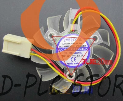 New EC4510H12EA DC 12V 0.12A fan40mm 20mm 3 line cooling fan - Image 1 of 3