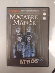 Macabre Manor Halloween Digital Decorations Projection Effect DVD AtmosFEARfx - Picture 1 of 2