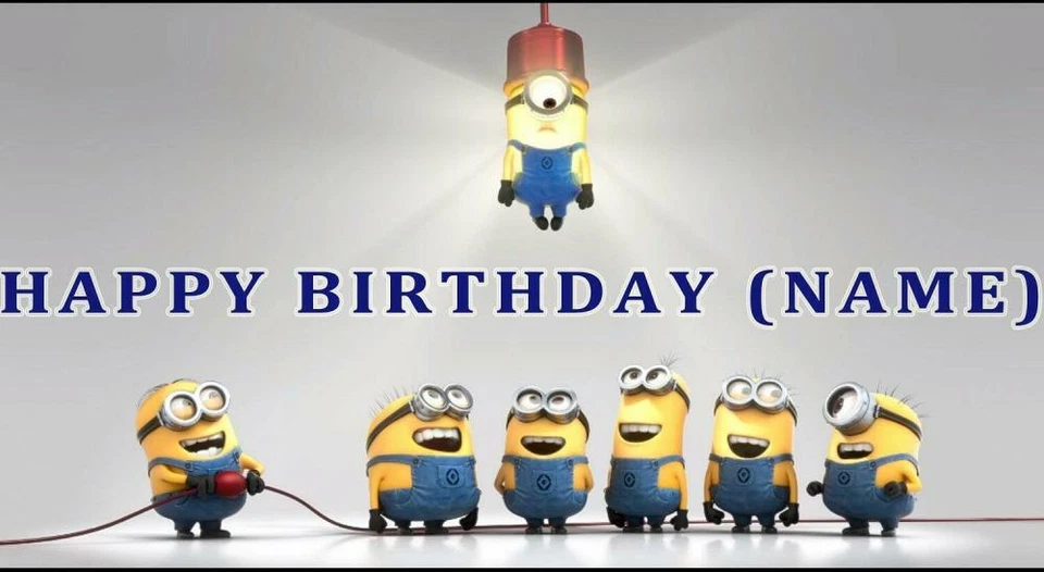 Happy Birthday Banner 180cm x 60cm , Personalized Banner  - Image 1 of 2