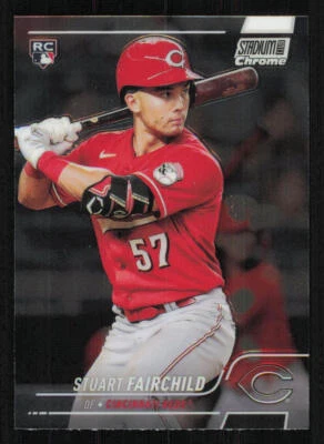 2022 Stadium Club Chrome #57 Stuart Fairchild RC - Image 1 of 2