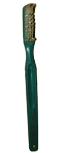 1960’s Tek De Luxe toothbrush Vintage Blue - Picture 1 of 3