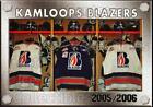 2005-06 Kamloops Blazers #25 liste de contrôle