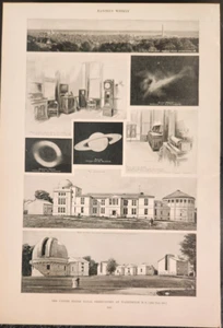 United States Naval Observatory Washington D C Harper's Weekly 1894 - Picture 1 of 1