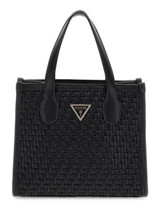 GUESS borsetta Silvana 2 Compartment Mini Tote XS Black - Foto 1 di 3