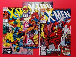 UNCANNY X-MEN #277 #281 #284 *3 BOOK LOT* (VF/NM 9.0) MARVEL COMICS 1991 - Picture 1 of 5