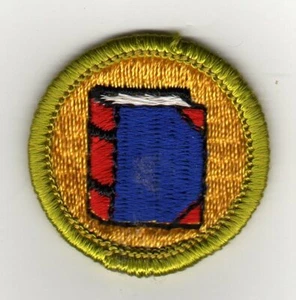 Verdienstabzeichen Buchbinderei, Typ G, Stoffrücken (1964-71), postfrisch! - Bild 1 von 1