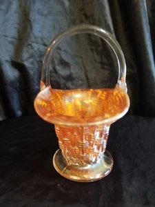 Fenton Carnival Glaskorb mit Henkel - Bild 1 von 9