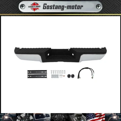 Fit For 2008-2016 Ford F-250 F-350 F-450 Super Duty Steel Rear Step Bumper Foto 1 de 4