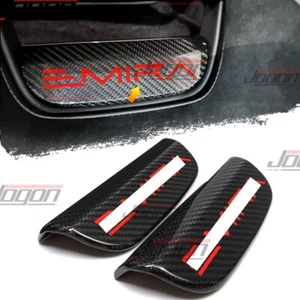 Real Carbon Racing Seat Emblem LOGO Cover For Lotus Emira i4 V6 GT4 2023-25 Pair - Bild 1 von 12
