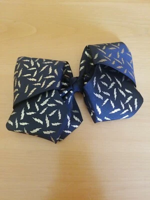 Lazo de pelo negro/dorado JOJO SIWA con clip de cocodrilo para niñas niños Foto 1 de 3