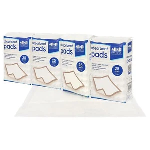100x Large Disposable Puppy Training Pads 60cm x 60cm Dog Pet Toilet Wee Mats - Picture 1 of 7