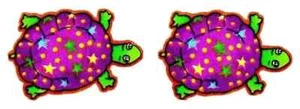 purple turtle fabric applique iron on not embroidered 2.5 inch new - Picture 1 of 2