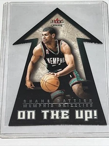 2002-03 Fleer Genuine On The Up Insert Die Cut Shane Battier #UP5 Grizzlies - Picture 1 of 3