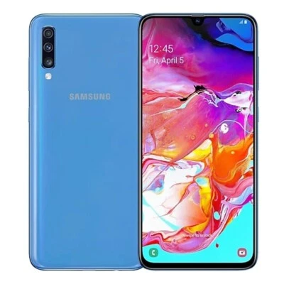 Original Samsung Galaxy A70 SM-A705F 6GB+128GB Unlocked 4G Mobile Phone Dual-SIM - Image 1 of 4