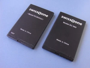 2x Original Akku für Swisstone SC560 SC 560 3,7V Li-ion RCB06S01 - Zdjęcie 1 z 2