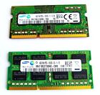 Lot de 2 Barrettes SAMSUNG 4GB | DDR3 | SODIMM | PC3 pour PC Portable