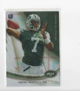 2013 Topps Platinum xfractor Geno Smith Rookie Card #127 Seattle Seahawks! RC - Picture 1 of 1