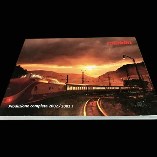 Marklin Complete Production Catalog 2002/2003 Trains Locomotive for Modeling - Image 1 of 1